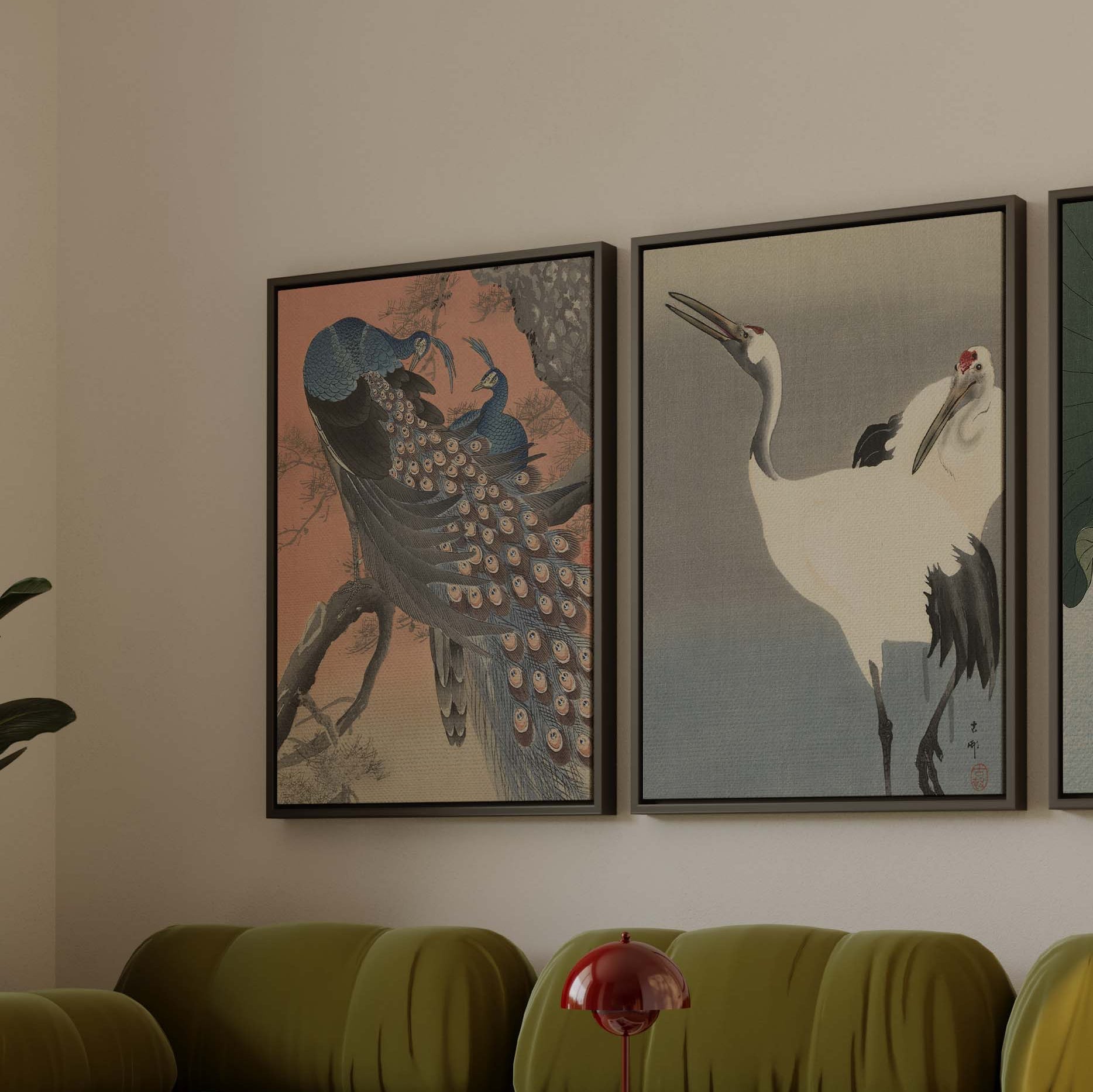 Japanese Art Ohara Koson Atora Gallery Wall art Collection