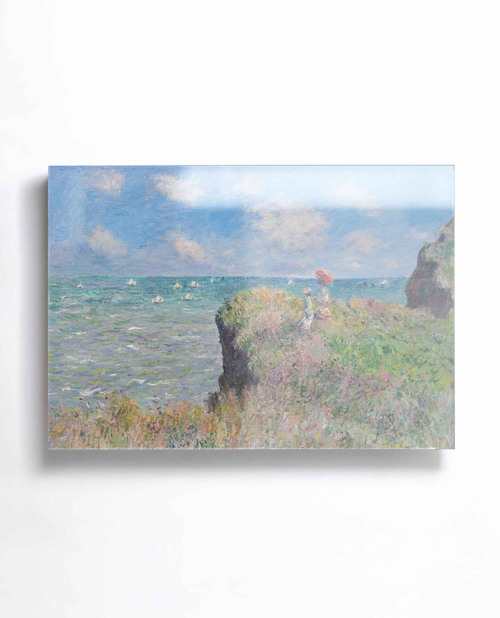 Claude Monet - Cliff Walk at Pourville 1882