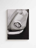 black and white vintage classic car canvas wall art.  printed on high quality canvas material